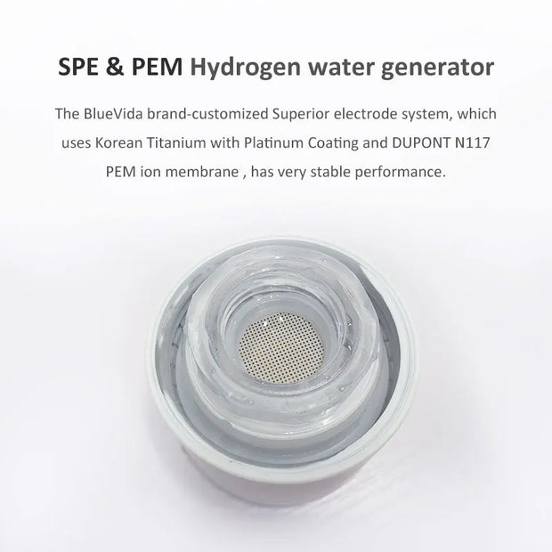 Dual Chamber Alkaline Water Generator with Kit
