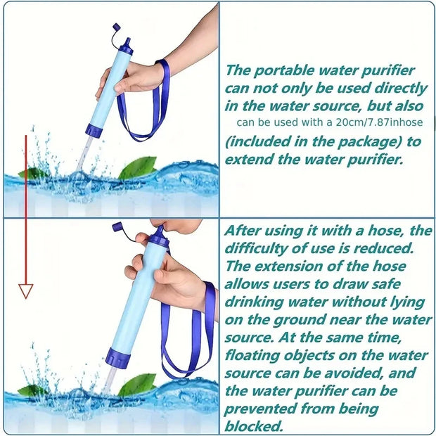 Outdoor Water Purifier Straw