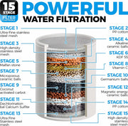 15 Stage Shower Head Filter