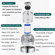 360 Rotating Sink Faucet Tap Water Purifier