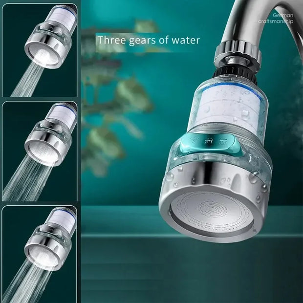 360 Rotating Sink Faucet Tap Water Purifier