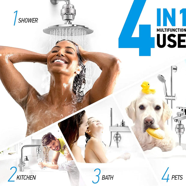 15 Stage Shower Head Filter