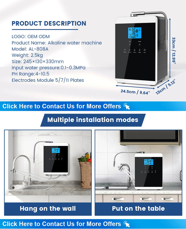 High Quality Water Ionizer Machine