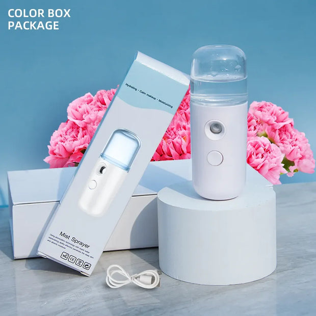 Mini Facial Cooling Mist Humidifier