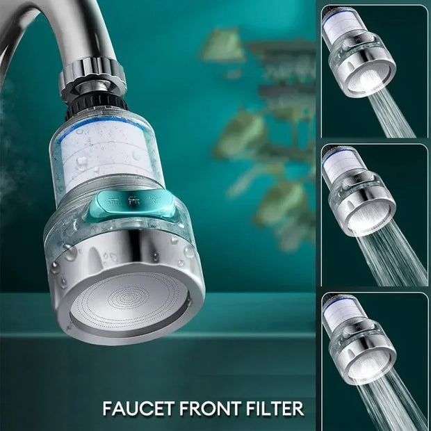 360 Rotating Sink Faucet Tap Water Purifier