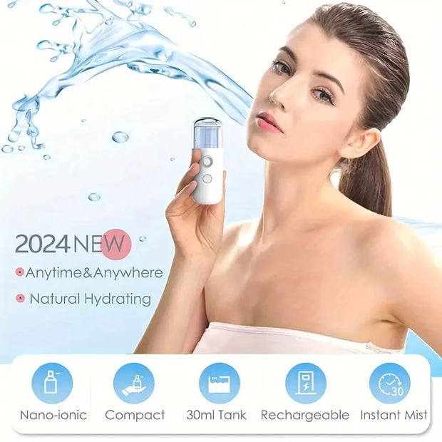 Mini Facial Cooling Mist Humidifier