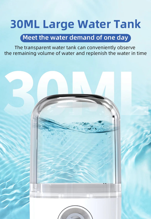 Mini Facial Cooling Mist Humidifier