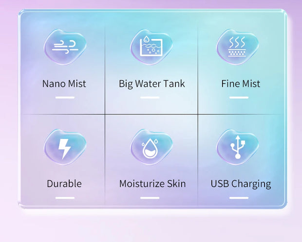 Mini Facial Cooling Mist Humidifier