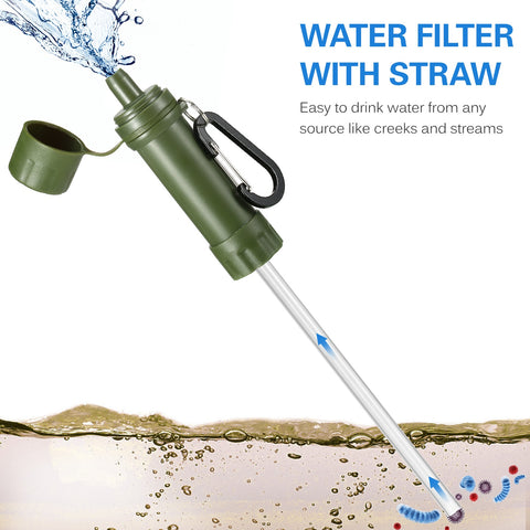 Outdoor Water Filter Straw